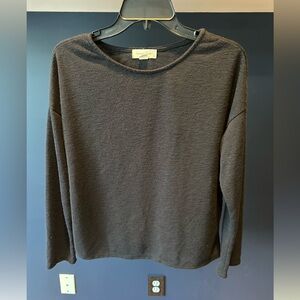 Treasure and Bond lightweight black top sz S